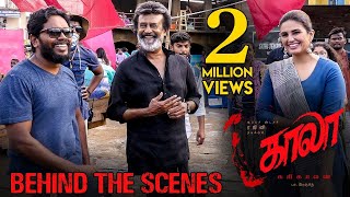 Kaala Tamil  Behind The Scenes featuring Theruvilakku Song  Rajinikanth  Pa Ranjith [upl. by Raffin706]