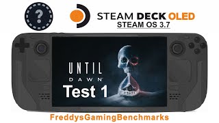 Until Dawn Remake Release Day on Steam Deck OLED with Steam OS 37 [upl. by Paquito416]