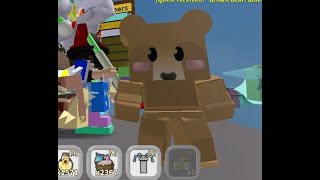 300TH BROWN BEAR QUEST FOR CUB BUDDY SKIN IN BEE SWARM SIMULATOR  GOLD GIFTED EGG FROM SNAIL [upl. by Oilla899]