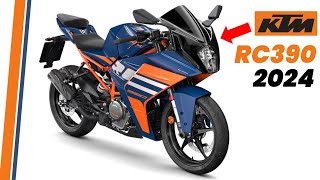 Finally KTM RC 390 New Model 2024 Launch 💥 5 Big Updates  Price  RC390 New Model E20 OBD2 [upl. by Schwejda]