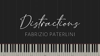 Distractions  Fabrizio Paterlini Piano Tutorial [upl. by Amarillas]