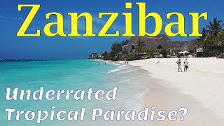 Zanzibar 4K Tropical Paradise in Africa Beaches Sights People [upl. by Antipus]