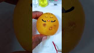 Worms in the Orange Need Emergency Surgery jidoodle Shorts fruitsurgery [upl. by Gnol]