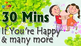 If Youre Happy amp More  Top 20 Most Popular Nursery Rhymes Collection  Kids Videos For Kids [upl. by Ariaj]