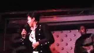 Crystal Waters LIVE singing quotDestination Unknownquot [upl. by Lanos]