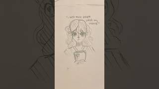 I wish more people liked my videos… artist art trend drawing sketch fypシ [upl. by Malva]