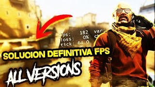 OPTIMIZAR y AUMENTAR FPS de COUNTER STRIKE SOURCE  CFG 2019 [upl. by Raffo]