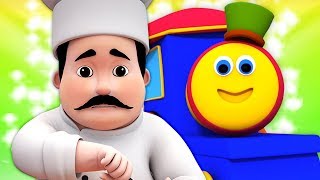 Bob il treno  luomo focaccina  canzoni per bambini  Bob Train Muffin Man  Kids Tv Italiano [upl. by Sanson]