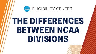 Differences Between NCAA Divisions I II and III [upl. by Edgard]