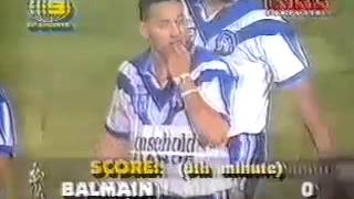 Jason Williams 1st Try 1992 Rd17 Canterbury v Balmain [upl. by Margarete]