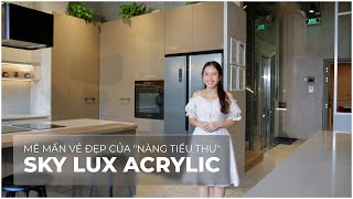 Mê Mẩn Vẻ Đẹp Của quotNàng Tiểu Thưquot Sky Lux Acrylic [upl. by Adrial]