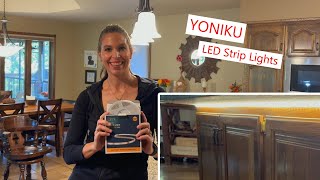 YONIKU LED Strip Lights bright and easy to install led ledlights lighting [upl. by Millford]