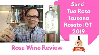 Sensi Tua Rosa Toscana Rosato IGT 19 93 Points [upl. by Zimmer]