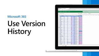 Use version history to go back to a previous version of a file in Microsoft 365 [upl. by Anerdna]