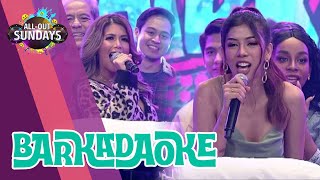 The Cruz clan reigns against ‘Magandang Dilag’ cast on ‘Barkadaoke’  AllOut Sundays [upl. by Asennav]