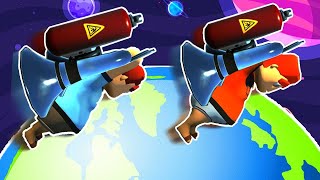 ¡¡RECORREMOS TODO el MUNDO con DOS JETPACKS 🌍😱 en DOMICILIOS EXTREMOS [upl. by Kenzi948]