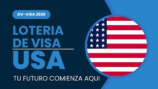 Loteria de visa USA 2026  Visa Global EC [upl. by Garvey]