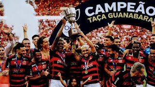 Flamengo campeão da taça Guanabara 2024 gol do título na voz marcante de Luiz Penido [upl. by Patrizius]