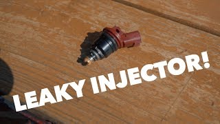 LEAKY INJECTOR FIX  S13 BACK ON THE ROAD [upl. by Jacobina]