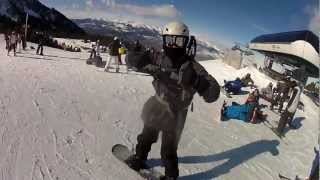 Snowboard i Ski en la Masella  GoPro Hero 2 [upl. by Mountfort626]