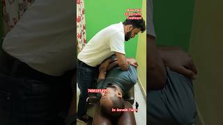 Back Pain Chiropractic Adjustment  Best chiropractor in Patna shorts viral [upl. by Romulus]