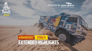 Extended highlights of the day presented by Gaussin  Stage 6  Dakar2022 [upl. by Allyn]