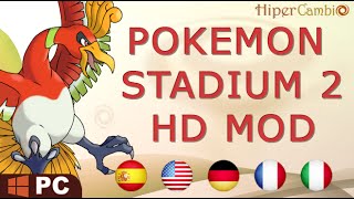 Juega  Pokemon Stadium 2 HD Graphics MOD  Top Remake [upl. by Terrab]