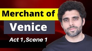 Merchant of Venice  Act 1  Scene 1 english merchantofvenice shakespeare icse [upl. by Rengia]