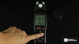 Smart Sensor AS813 Digital Light Lux Meter Review [upl. by Leverett399]