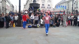 Break Dance performance in London [upl. by Annahahs]