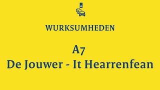 Wurksumheden fanôf moandei 30 september tusken de Jouwer en it Hearrenfean  RWSverkeersinfo [upl. by Owades]