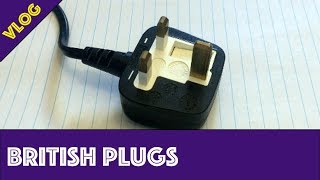 Comparing a British plug to North American plug [upl. by Yelkreb]