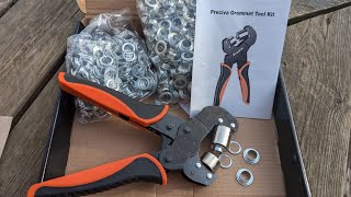 Preciva Grommet tool kit unboxing assembly and overview prior to use [upl. by Irolam997]