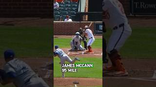 James McCann Fastball To The FACE ⚾️ [upl. by Demmy]