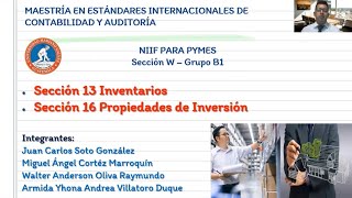 NIIF PARA PYMES  Sección 13 y 16 [upl. by Akinohs]