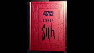 Star Wars Book Of Sith Full Audiobook [upl. by Ariuqahs]