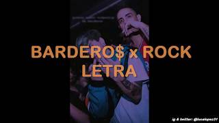 BARDERO  ROCK LETRA [upl. by Jovi]