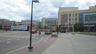 🚂Wisconsin amp Southern Train Crossing a North Randall Ave [upl. by Eirlav485]