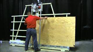 How to Properly Operate a Vertical Panel Saw [upl. by Areik]