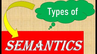 Types of Semanticsconceptual amp connotativeDenotation amp Connotation [upl. by Mahan179]