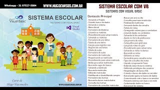 Sistema Escolar Visual Basic  Aula 12  Função para registrar ano [upl. by Relyhcs]