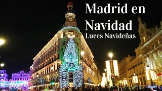 Guía de Iluminación Navideña de Madrid Las luces que transforman la capital en Navidad [upl. by Cutter]