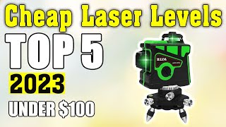 TOP 5 Best Cheapest Laser Levels Under 100 💥 Best Laser Levels 💥 [upl. by Kimmy]