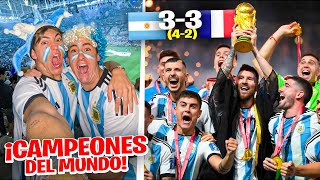 ARGENTINA CAMPEONA del MUNDO ¡Así vivimos el PARTIDO en el CAMPO [upl. by Jeremiah544]