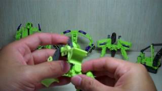 Transformers ROTF Legends Devastator G1 Colors Constructicons [upl. by Notfilc]