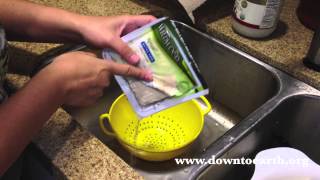 Kitchen Tip How to Drain Tofu [upl. by Stolzer713]