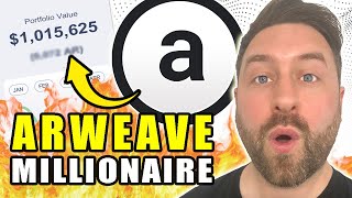 How Many Arweave AR To Be A Millionaire With Price Prediction [upl. by Eaves140]