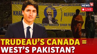 India Canada News LIVE  India Cana Row  Trudeau Accuses India Of Supporting Violent Crimes  N18G [upl. by Areikahs254]