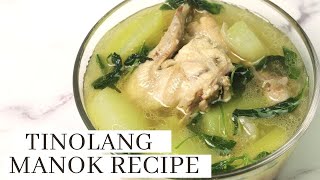 Tinolang Manok Recipe Chicken Tinola [upl. by Suedama830]