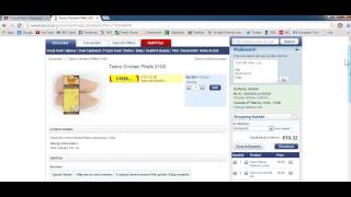 eShopping Tutorial Tesco Online [upl. by Aihseyt]